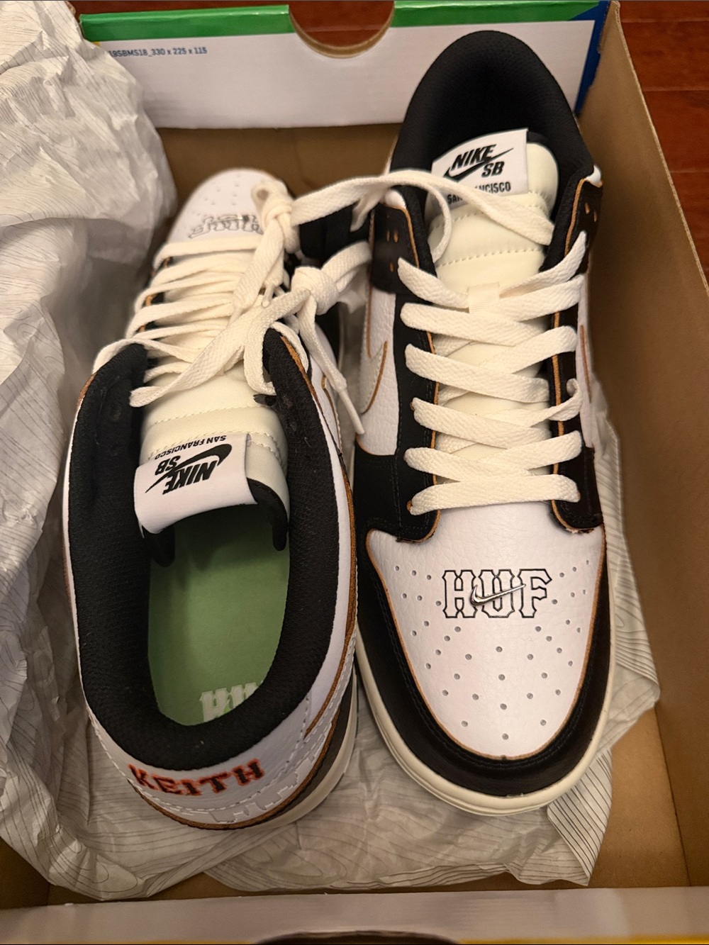 HUF Nike Dunk SB (San Francisco)
